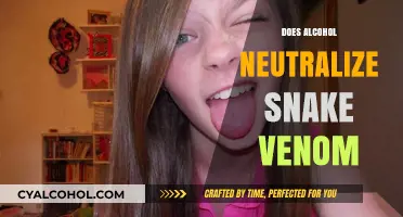 Debunking Myths: Alcohol's Ineffectiveness Against Snake Venom