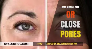 Alcohol and Skin Pores: Does It Open or Close Them?