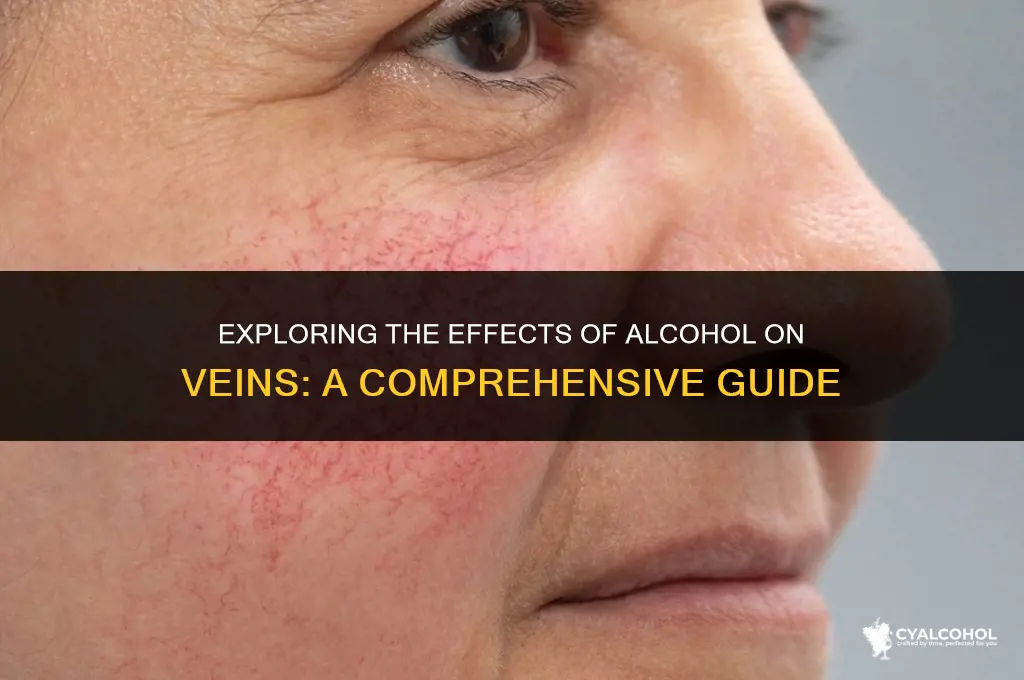 does alcohol open the veins