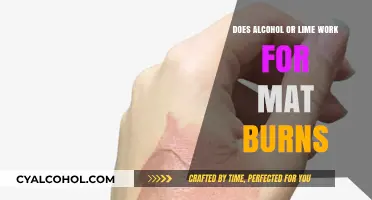 Alcohol vs. Lime: Which Works Best for Treating Mat Burns?