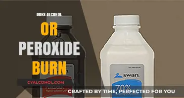 Exploring the Burning Question: Alcohol vs. Peroxide