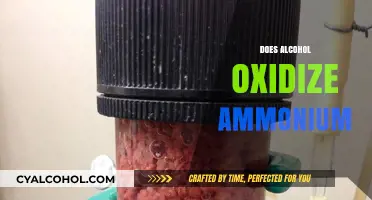 Alcohol and Ammonium: Exploring the Oxidation Reaction Possibilities
