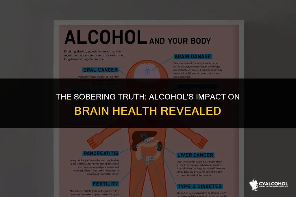 does alcohol poison the brain
