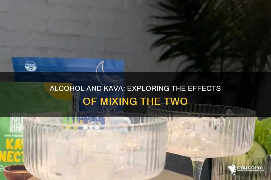 does alcohol potentiate kava