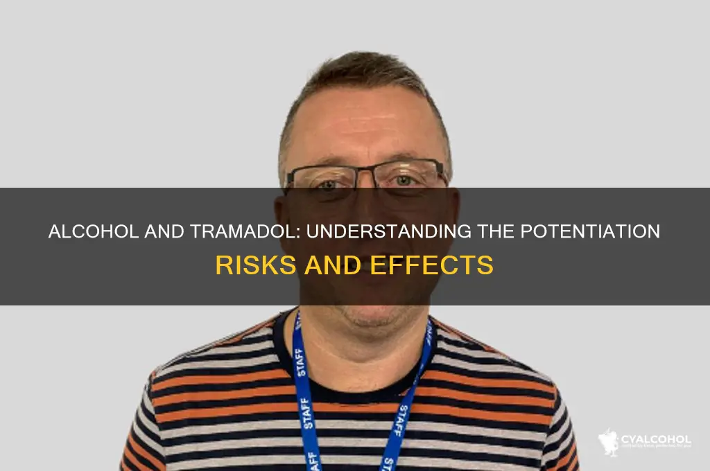 does alcohol potentiate tramadol