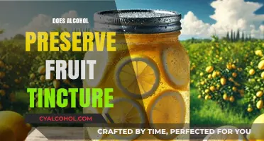 Exploring the Role of Alcohol in Preserving Fruit Tinctures