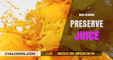 Alcohol as a Preservative: Can It Extend Juice's Shelf Life?
