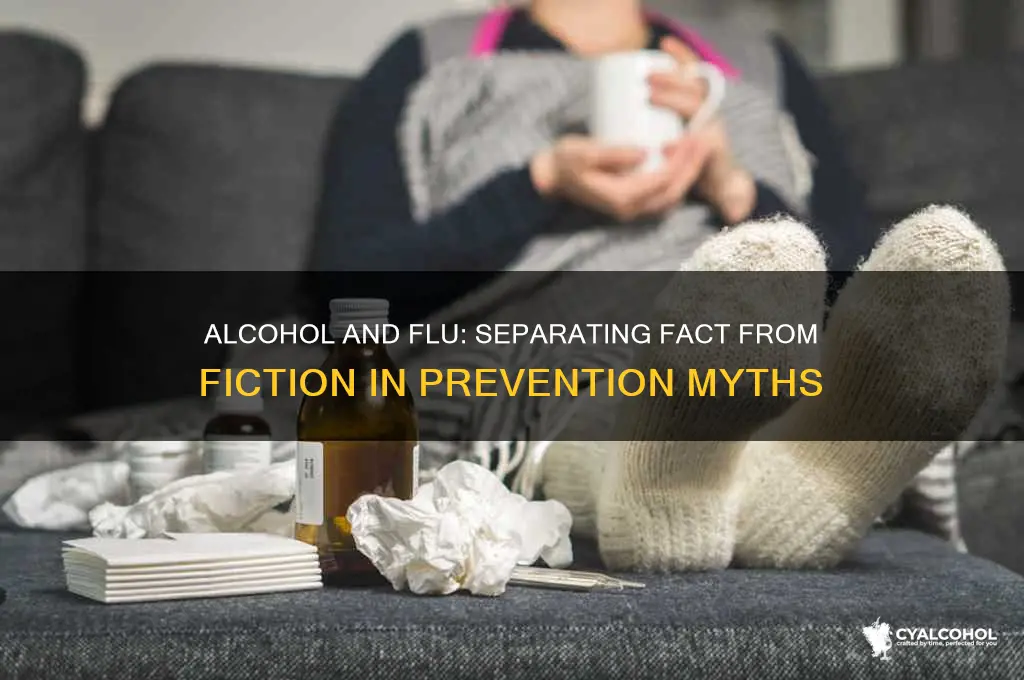does alcohol prevent flu