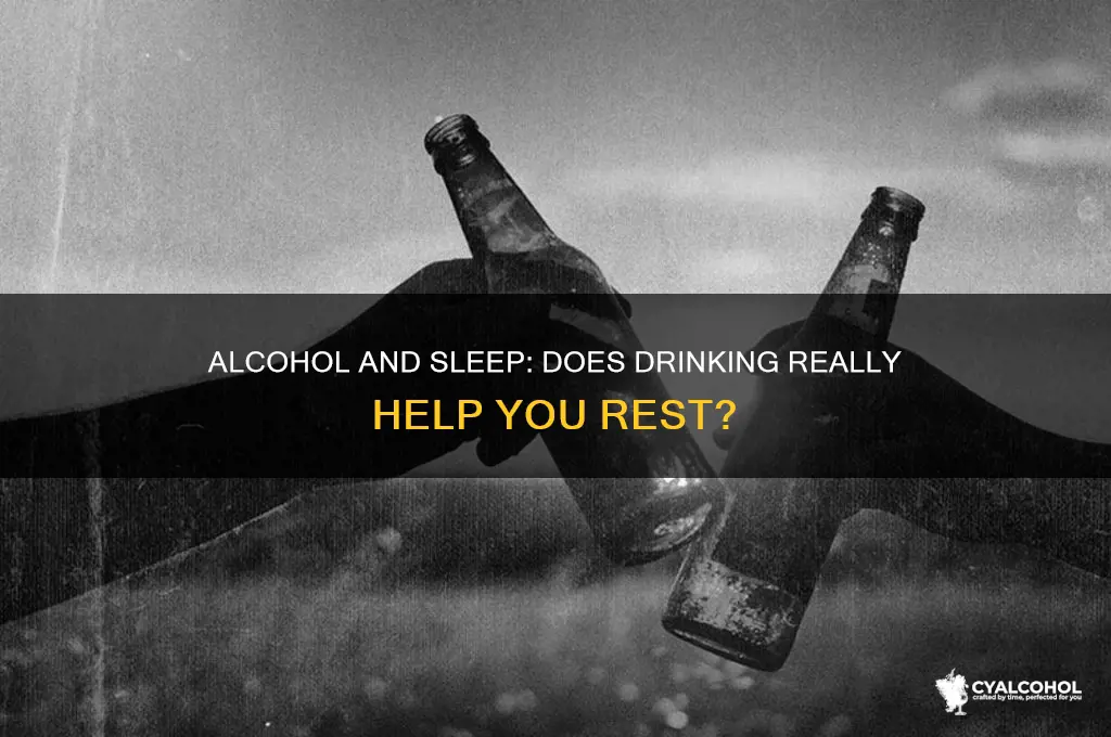 does alcohol prevent sleep
