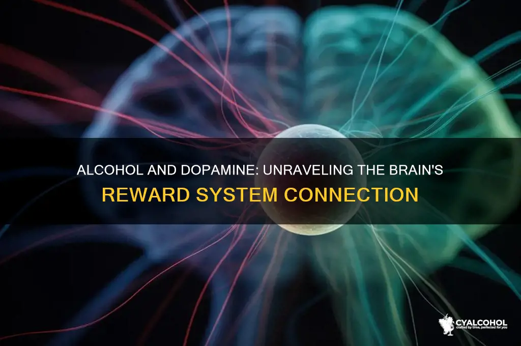 does alcohol provide dopamine