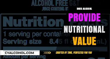 Exploring the Nutritional Landscape of Alcohol Consumption
