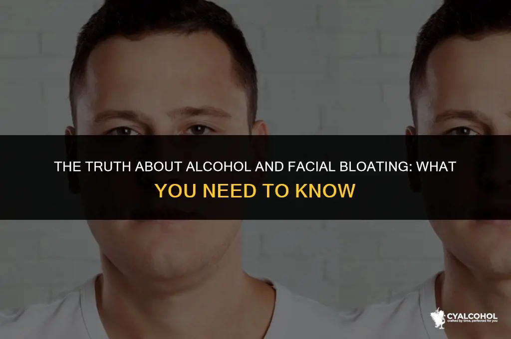 does alcohol puff up face