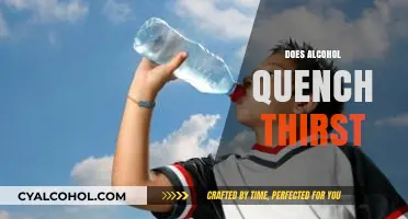 Alcohol and Thirst: Does Drinking Alcohol Actually Quench Your Thirst?