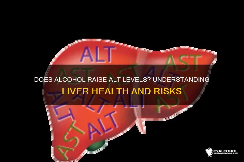 does alcohol raise alt