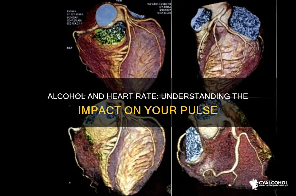 does alcohol raise heartrate