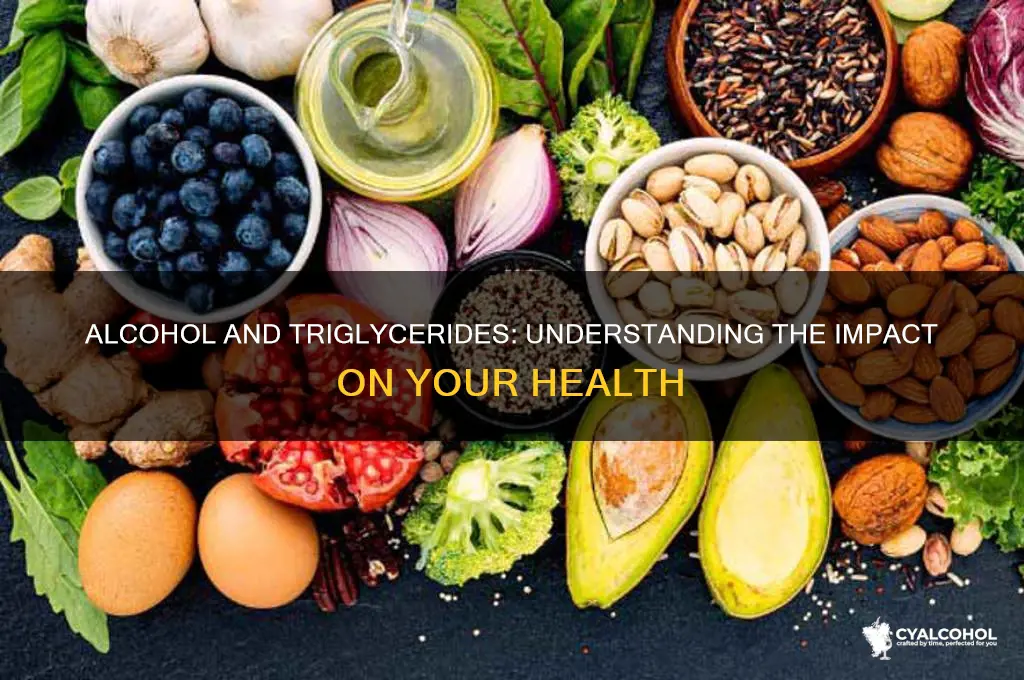 does alcohol raise triglycerides