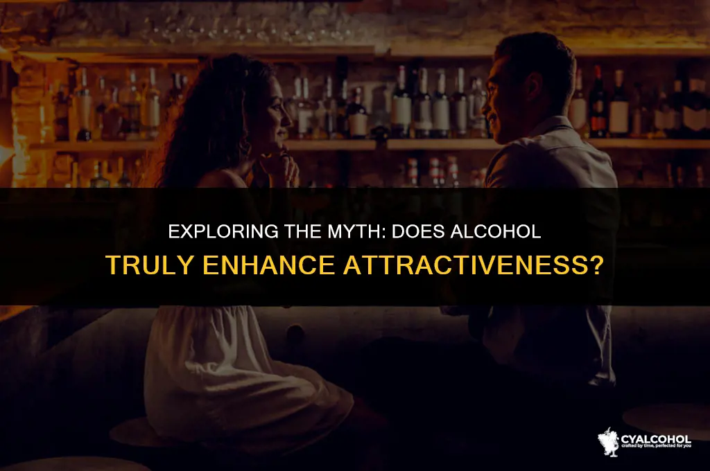 does alcohol really decrease attractive
