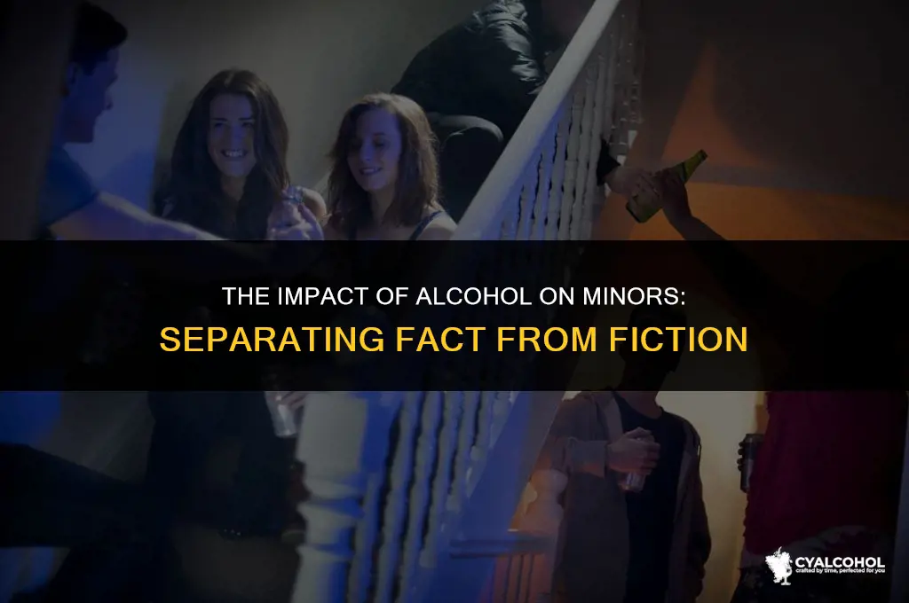does alcohol really ruin minors