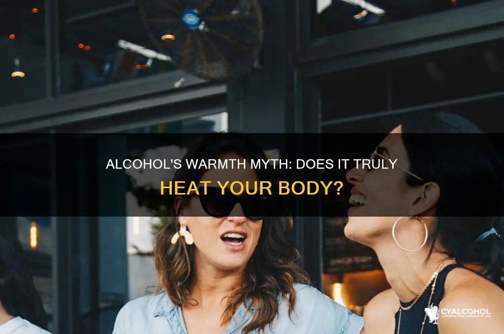 does alcohol really warm you up