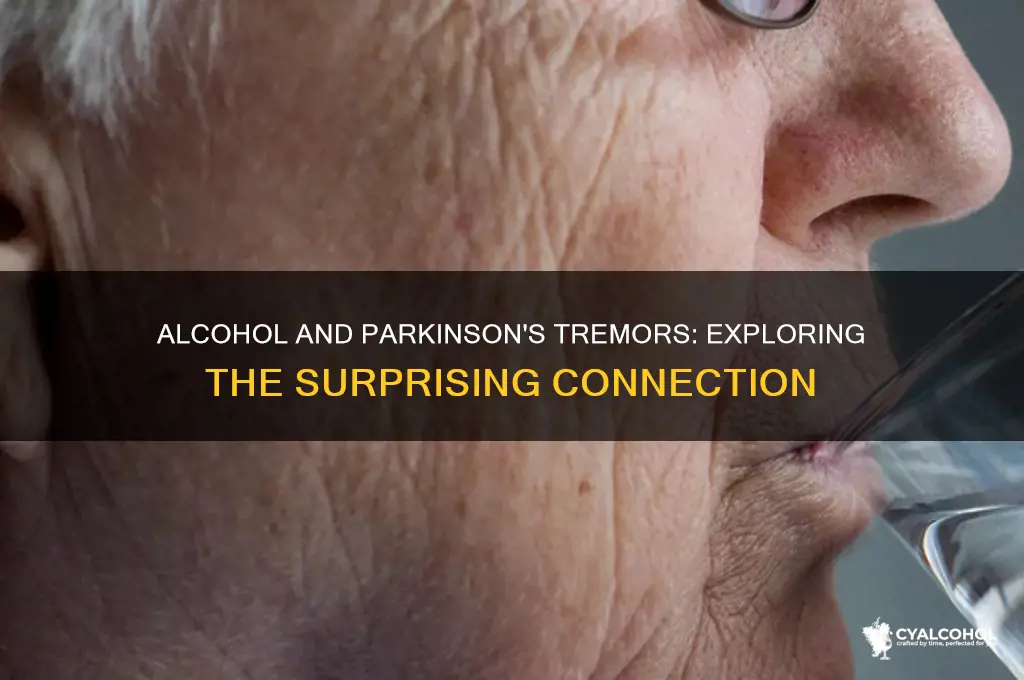 does alcohol reduce parkinson