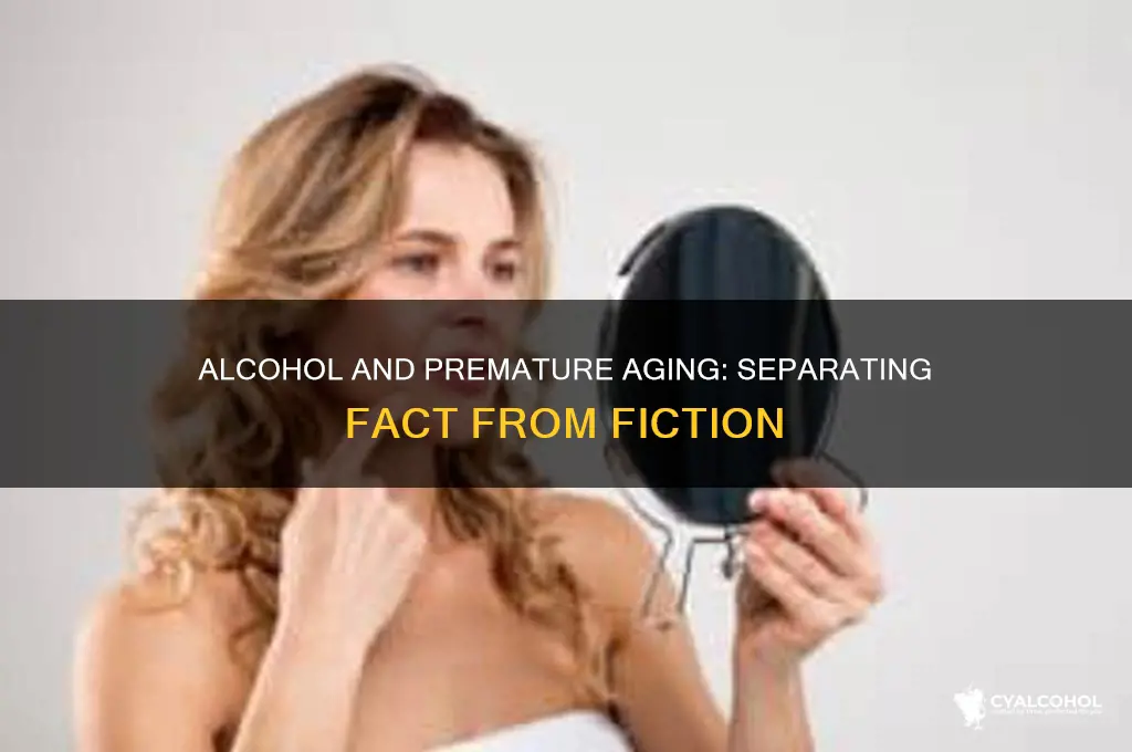 does alcohol reduce premature