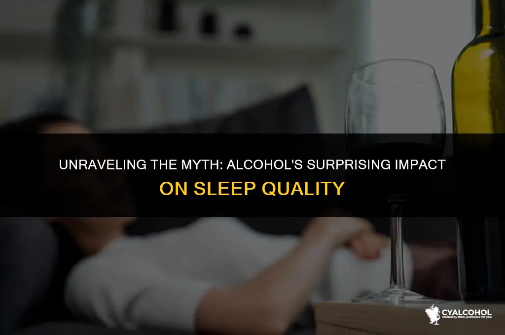 does alcohol reduce sleep quality