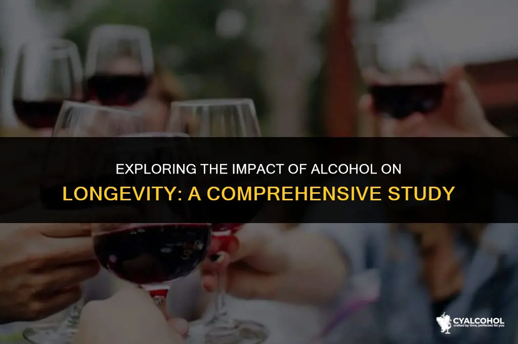 does alcohol reduce your lifespan