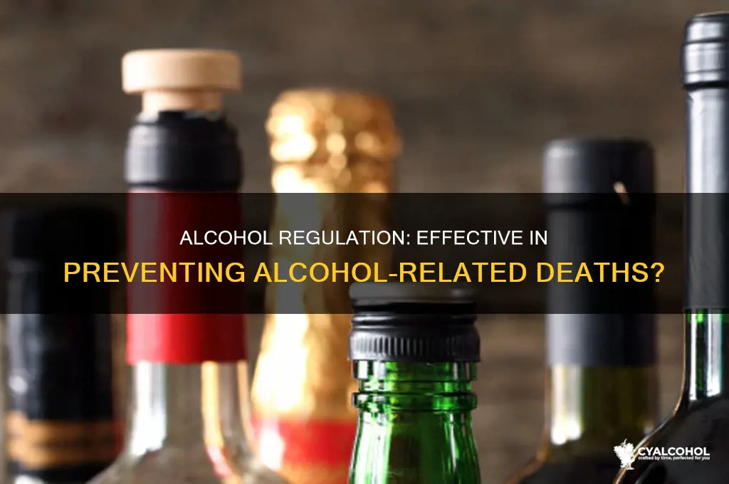 does alcohol regulation prevent alcohol deaths