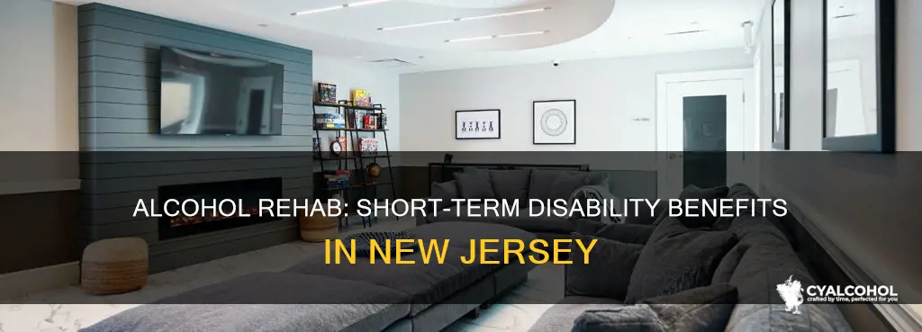 does alcohol rehab qualify for short term disability in nj