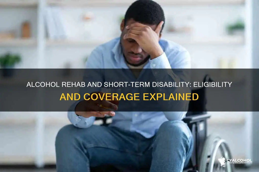 does alcohol rehab qualify for short term disability