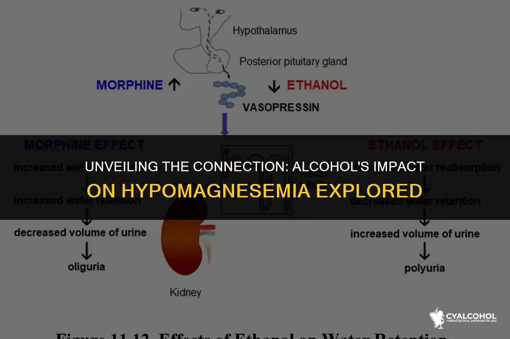 does alcohol relate to hypomagnesemia