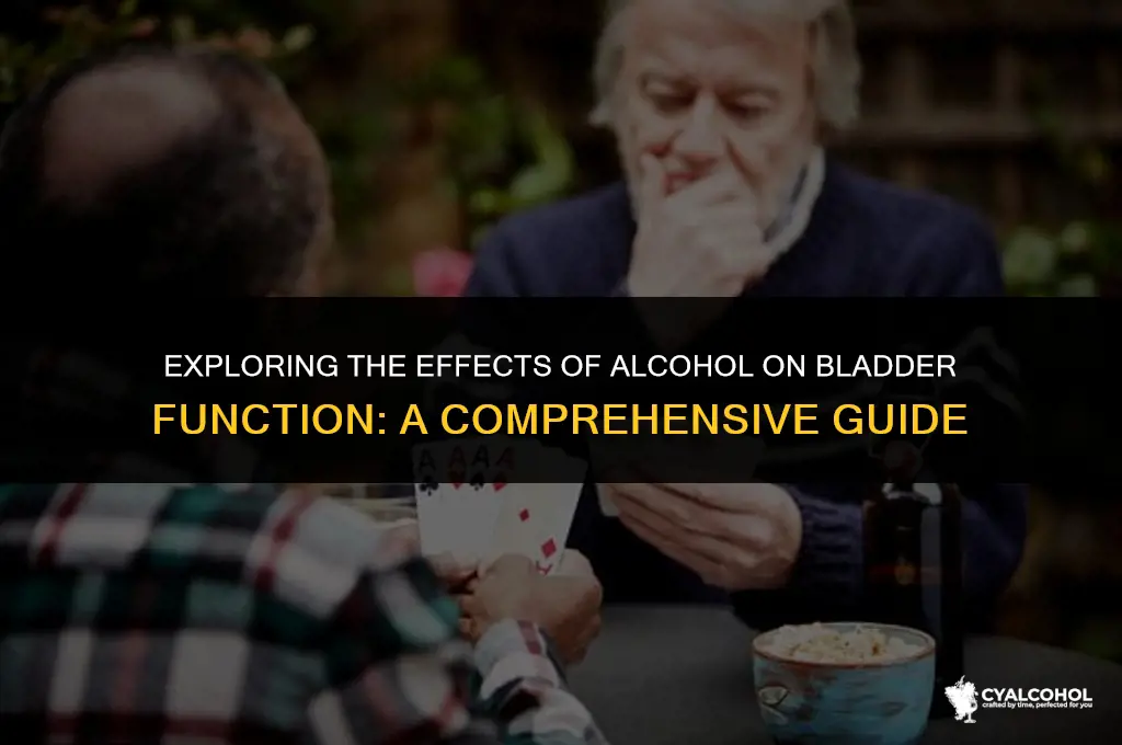 does alcohol relax the bladder