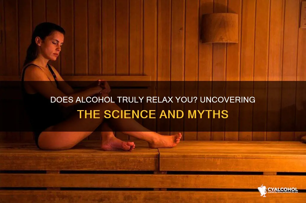 does alcohol relax