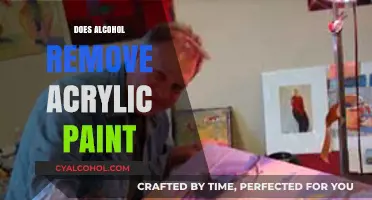 Unveiling the Truth: Alcohol's Role in Removing Acrylic Paint