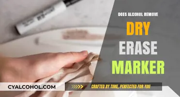 Can Alcohol Effectively Remove Dry Erase Marker Stains? Find Out Here
