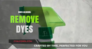 Alcohol and Dye Removal: Fact or Fiction? Uncovering the Truth