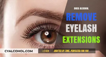 Unveiling the Truth: Alcohol's Impact on Eyelash Extensions Revealed