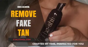 Unveiling the Truth: Alcohol's Impact on Fake Tan Longevity