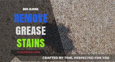 Unveiling the Truth: Alcohol's Surprising Role in Grease Stain Removal