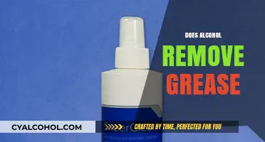 Alcohol as a Grease Remover: Fact or Fiction? Unveiling the Truth