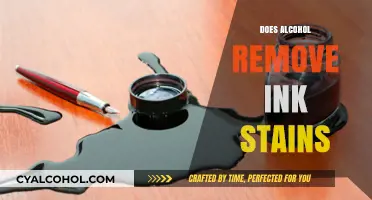 Spilled Ink? Discover How Alcohol Can Be Your Stain-Removing Ally
