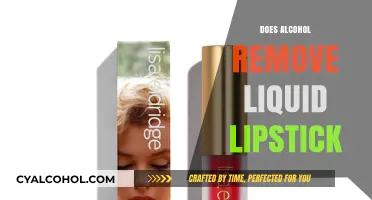 Unveiling the Truth: Can Alcohol Really Remove Liquid Lipstick?
