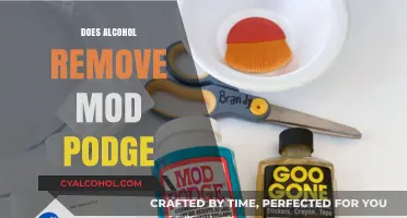 Unveiling the Truth: Alcohol's Effectiveness in Removing Mod Podge