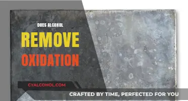 Alcohol and Oxidation: Debunking Myths and Exploring Effective Removal Methods