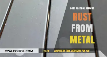 Can Alcohol Effectively Remove Rust from Metal Surfaces? Find Out!