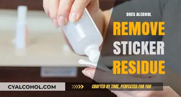 Uncovering the Truth: Alcohol's Surprising Role in Removing Sticker Residue