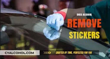 Alcohol as Sticker Remover: Effective Hack or Myth?