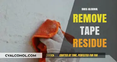 Unsticky Truth: Can Alcohol Really Remove Tape Residue?