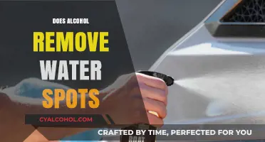 Unveiling the Truth: Alcohol's Surprising Role in Water Spot Removal