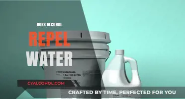 Alcohol and Water: Unraveling the Myth of Repellency